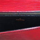 LOUIS VUITTON Epi Saint Cloud GM Shoulder Bag Red M52197 LV Auth 142192-21