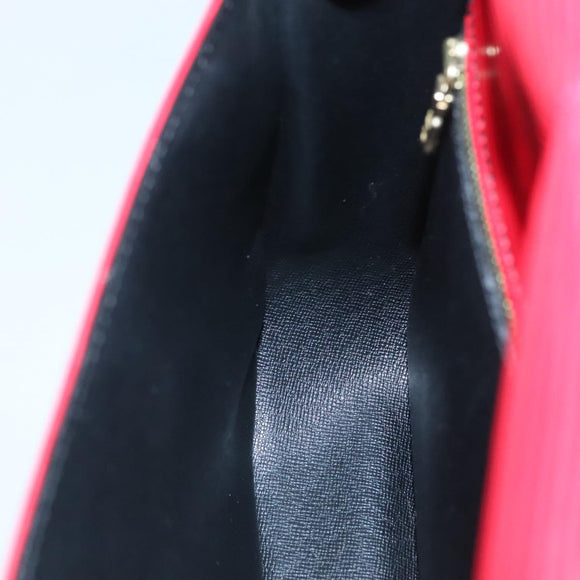 LOUIS VUITTON Epi Saint Cloud GM Shoulder Bag Red M52197 LV Auth 142192