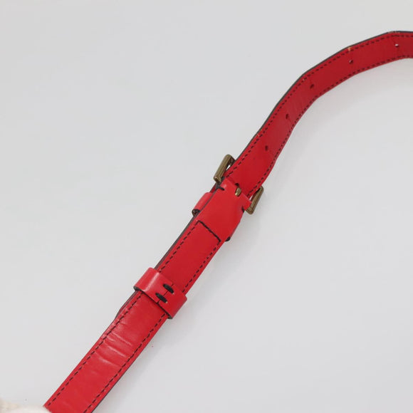 LOUIS VUITTON Epi Saint Cloud GM Shoulder Bag Red M52197 LV Auth 142192