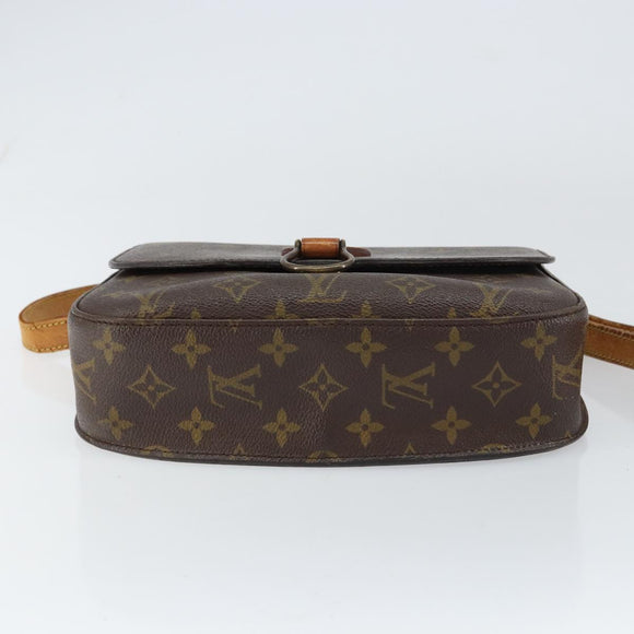 LOUIS VUITTON Monogram Saint Cloud GM Shoulder Bag Vintage M51242 LV Auth 142197