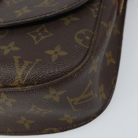 LOUIS VUITTON Monogram Saint Cloud GM Shoulder Bag Vintage M51242 LV Auth 142197
