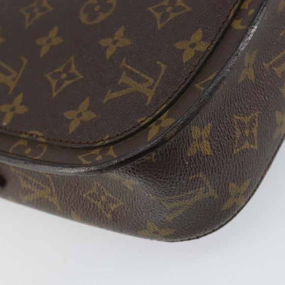 LOUIS VUITTON Monogram Saint Cloud GM Shoulder Bag Vintage M51242 LV Auth 142197