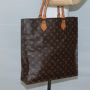 LOUIS VUITTON Monogram Sac Plat Hand Bag M51140 LV Auth 142198-19