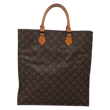 LOUIS VUITTON Monogram Sac Plat Hand Bag M51140 LV Auth 142198 - 0