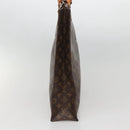 LOUIS VUITTON Monogram Sac Plat Hand Bag M51140 LV Auth 142198-4