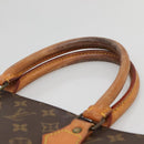 LOUIS VUITTON Monogram Sac Plat Hand Bag M51140 LV Auth 142198-8