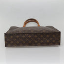 LOUIS VUITTON Monogram Sac Plat Hand Bag M51140 LV Auth 142198-9