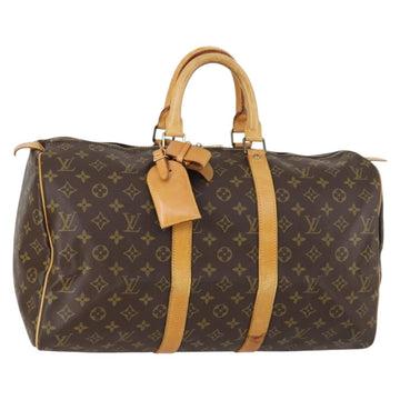 LOUIS VUITTON Monogram Keepall 45 Boston Bag M41428 LV Auth 142204