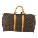 LOUIS VUITTON Monogram Keepall 45 Boston Bag M41428 LV Auth 142204-2