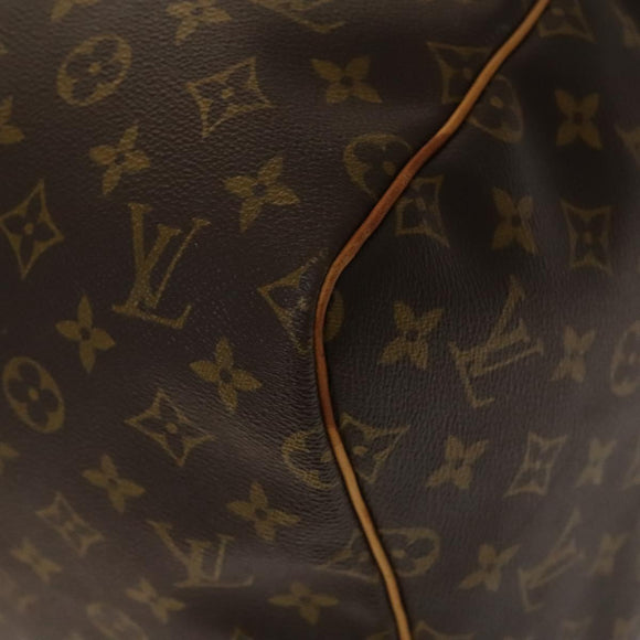 LOUIS VUITTON Monogram Keepall 55 Boston Bag M41424 LV Auth 142205