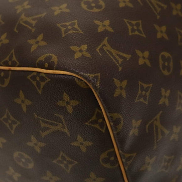 LOUIS VUITTON Monogram Keepall 55 Boston Bag M41424 LV Auth 142205
