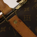 LOUIS VUITTON Monogram Keepall 55 Boston Bag M41424 LV Auth 142205-10