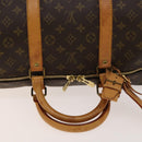 LOUIS VUITTON Monogram Keepall 55 Boston Bag M41424 LV Auth 142205-7