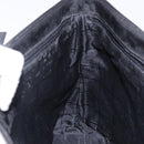 CELINE Macadam Canvas Hand Bag Enamel Brown Gold Auth 142207-18