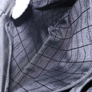 CELINE Macadam Canvas Hand Bag Enamel Brown Gold Auth 142207-21