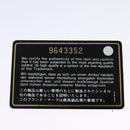 CHANEL Shoulder Bag Canvas Black Silver CC Auth 142211-12