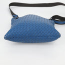 BOTTEGA VENETA INTRECCIATO Shoulder Bag Leather Blue Auth 142212V-7