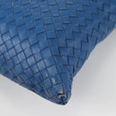 BOTTEGA VENETA INTRECCIATO Shoulder Bag Leather Blue Auth 142212V-16