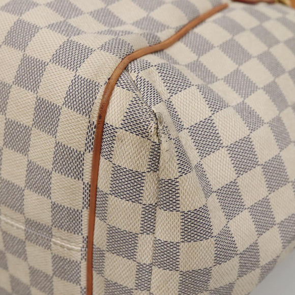 LOUIS VUITTON Damier Azur Totally MM Tote Bag N51262 LV Auth 142213