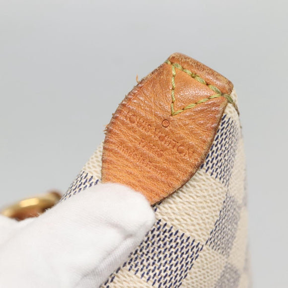 LOUIS VUITTON Damier Azur Totally MM Tote Bag N51262 LV Auth 142213