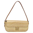 LOUIS VUITTON Monogram Vernis Malibu Street Bag Perle M91507 LV Auth 142214-1