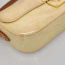 LOUIS VUITTON Monogram Vernis Malibu Street Bag Perle M91507 LV Auth 142214-14