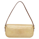 LOUIS VUITTON Monogram Vernis Malibu Street Bag Perle M91507 LV Auth 142214-2