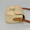 LOUIS VUITTON Monogram Vernis Malibu Street Bag Perle M91507 LV Auth 142214-4