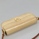 LOUIS VUITTON Monogram Vernis Malibu Street Bag Perle M91507 LV Auth 142214-6