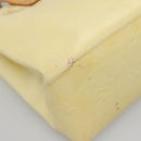 LOUIS VUITTON Monogram Vernis Reade PM Hand Bag Perle M91336 LV Auth 142215-14