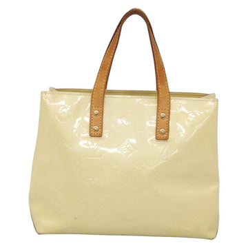 LOUIS VUITTON Monogram Vernis Reade PM Hand Bag Perle M91336 LV Auth 142215 - 0