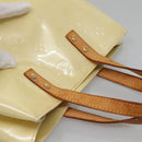 LOUIS VUITTON Monogram Vernis Reade PM Hand Bag Perle M91336 LV Auth 142215-6