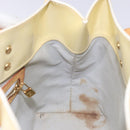 LOUIS VUITTON Monogram Vernis Reade PM Hand Bag Perle M91336 LV Auth 142216-11