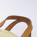 LOUIS VUITTON Monogram Vernis Reade PM Hand Bag Perle M91336 LV Auth 142216-8