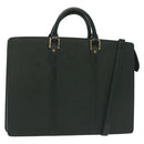 LOUIS VUITTON Taiga Porte Documents Rozan Business Bag Epicea M30054 Auth 142217-1