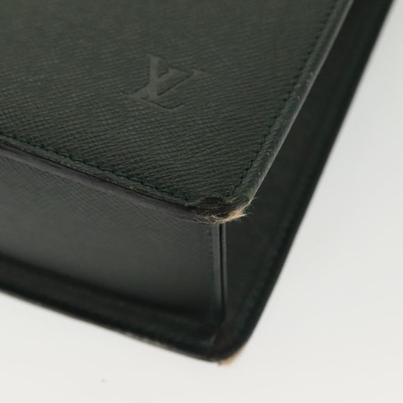LOUIS VUITTON Taiga Porte Documents Rozan Business Bag Epicea M30054 Auth 142217