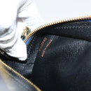 LOUIS VUITTON Epi June Feuille Shoulder Bag Blue M52155 LV Auth 142219-12