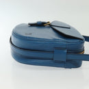 LOUIS VUITTON Epi June Feuille Shoulder Bag Blue M52155 LV Auth 142219-3