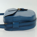LOUIS VUITTON Epi June Feuille Shoulder Bag Blue M52155 LV Auth 142219-4