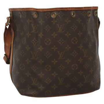 LOUIS VUITTON Monogram Petit Noe Shoulder Bag M42226 LV Auth 142221
