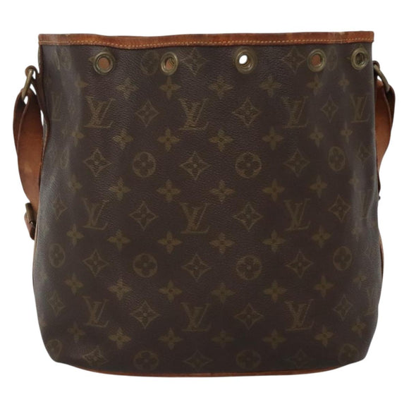 LOUIS VUITTON Monogram Petit Noe Shoulder Bag M42226 LV Auth 142221