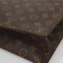 LOUIS VUITTON Monogram Sac Plat Hand Bag M51140 LV Auth 142230-12