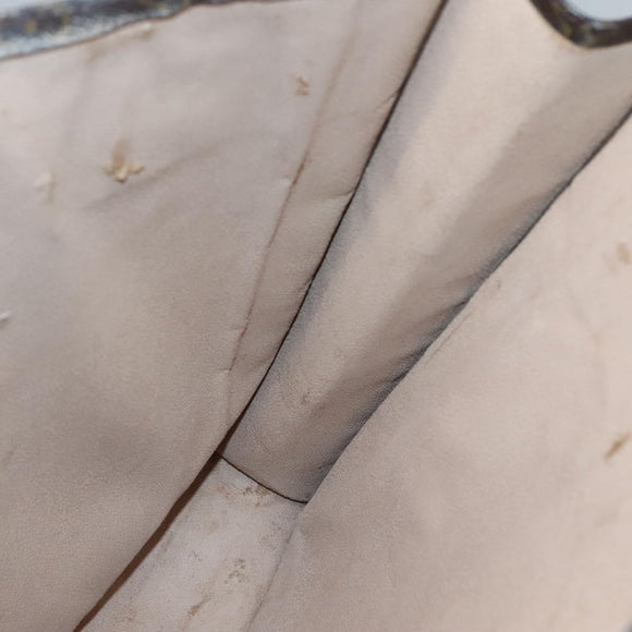 LOUIS VUITTON Monogram Sac Plat Hand Bag M51140 LV Auth 142230