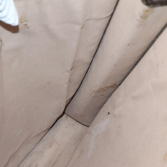 LOUIS VUITTON Monogram Sac Plat Hand Bag M51140 LV Auth 142230