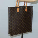 LOUIS VUITTON Monogram Sac Plat Hand Bag M51140 LV Auth 142230-19