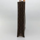 LOUIS VUITTON Monogram Sac Plat Hand Bag M51140 LV Auth 142230-5