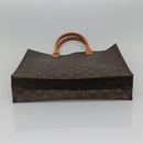 LOUIS VUITTON Monogram Sac Plat Hand Bag M51140 LV Auth 142230-9