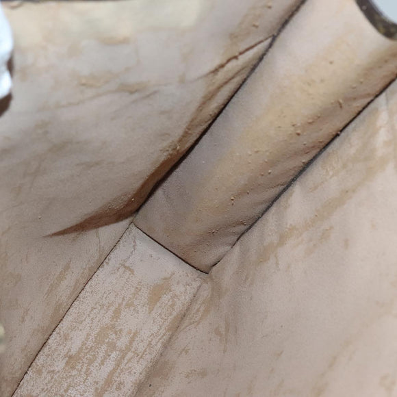 LOUIS VUITTON Monogram Sac Plat Hand Bag M51140 LV Auth 142231