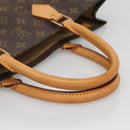 LOUIS VUITTON Monogram Sac Plat Hand Bag M51140 LV Auth 142231-7