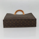 LOUIS VUITTON Monogram Sac Plat Hand Bag M51140 LV Auth 142231-5